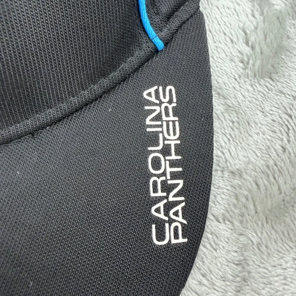 NFL Team Apparel Carolina Panthers Youth Hat Black Blue Embroidered FitMax70